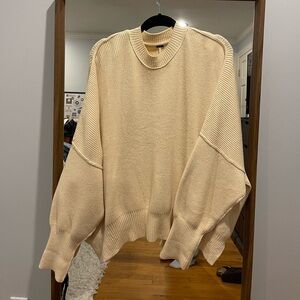 Free People Cream sweater